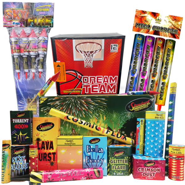 Firework selection pack deal online